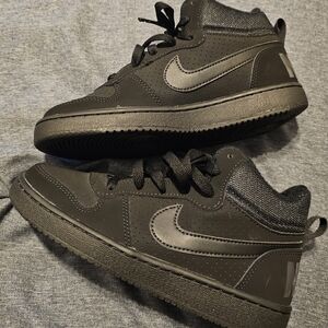 New Boys Black Nike Sneakers